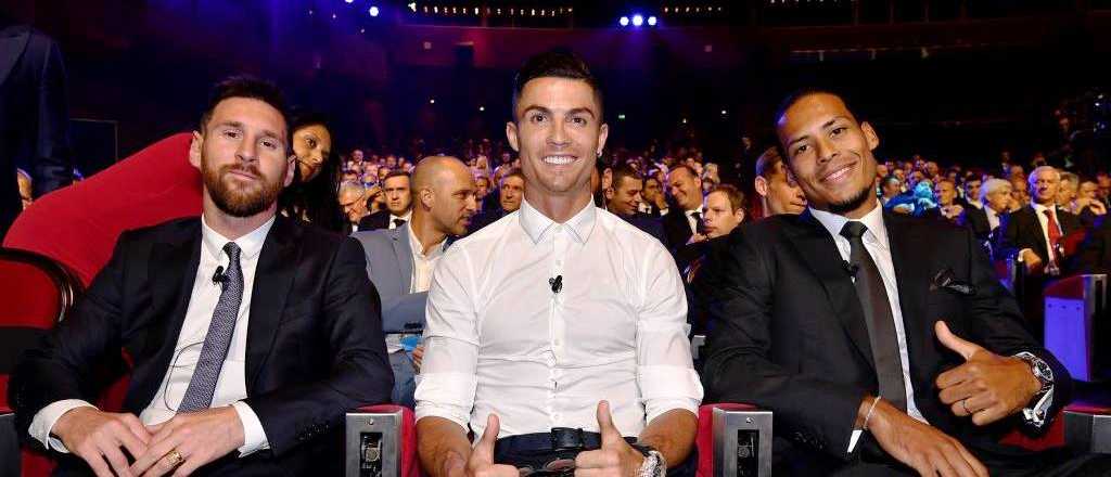 Messi va por todo en los premios "The Best"