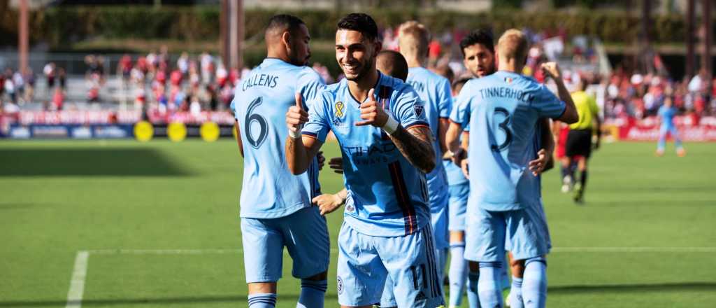 El mendocino Castellanos marcó el gol más rápido de la historia de su club