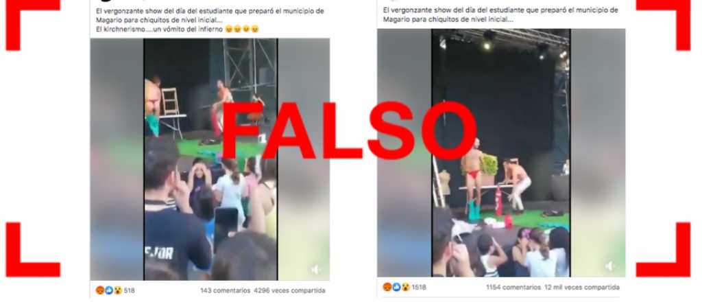 No, el municipio de La Matanza no organizó un show de strippers para el "Día del Estudiante"