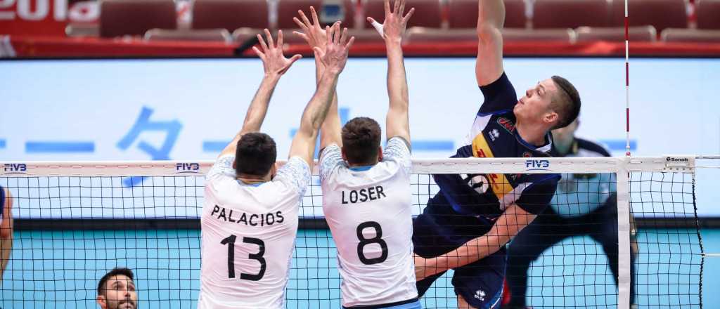 Mundial de Voley: con el alvearense Loser, Argentina cayó ante Italia