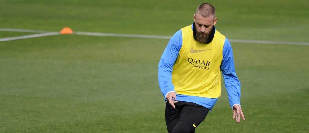 De Rossi se resintió de su lesión y no se sabe cuándo volverá a jugar