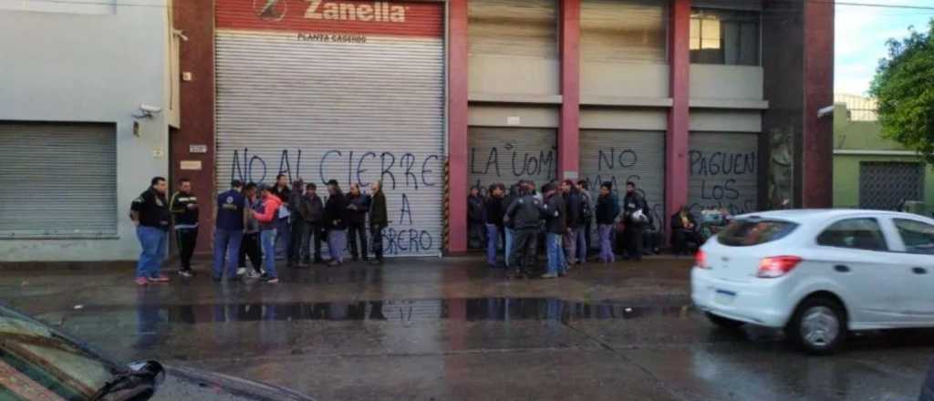 Cerró una planta de Zanella y 70 empleados quedaron en la calle