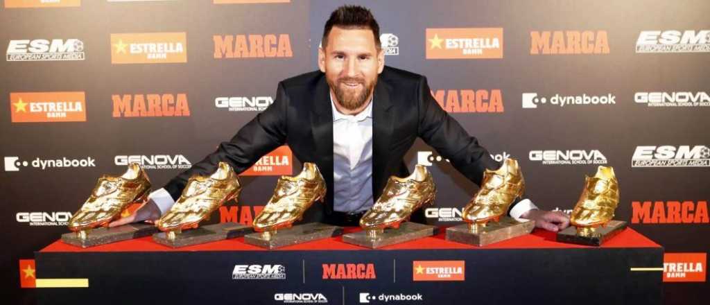 Con su belleza, Antonela Roccuzzo opacó el Botín de Oro de Messi