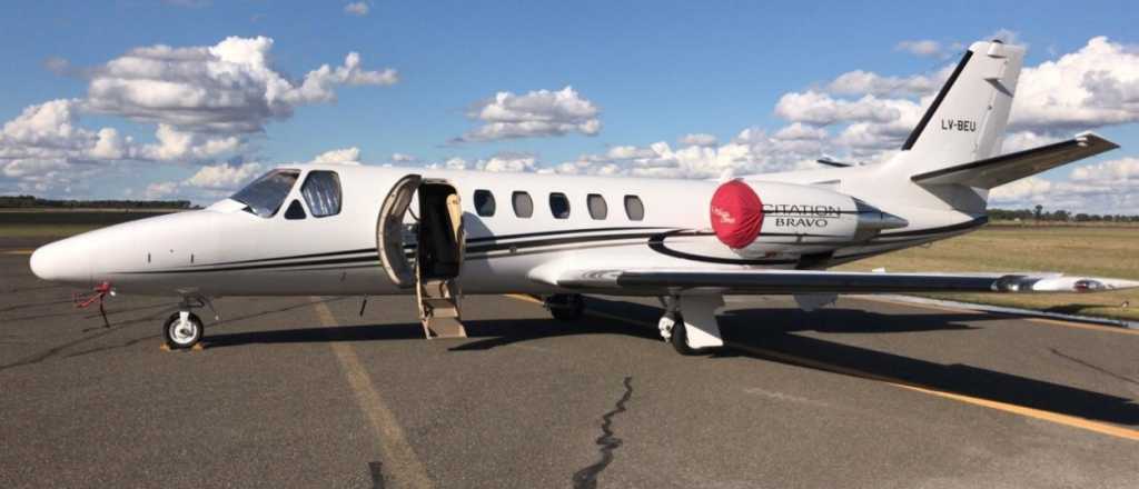 Los aviones de lujo de los gobernadores que fueron al acto del PJ en La Pampa