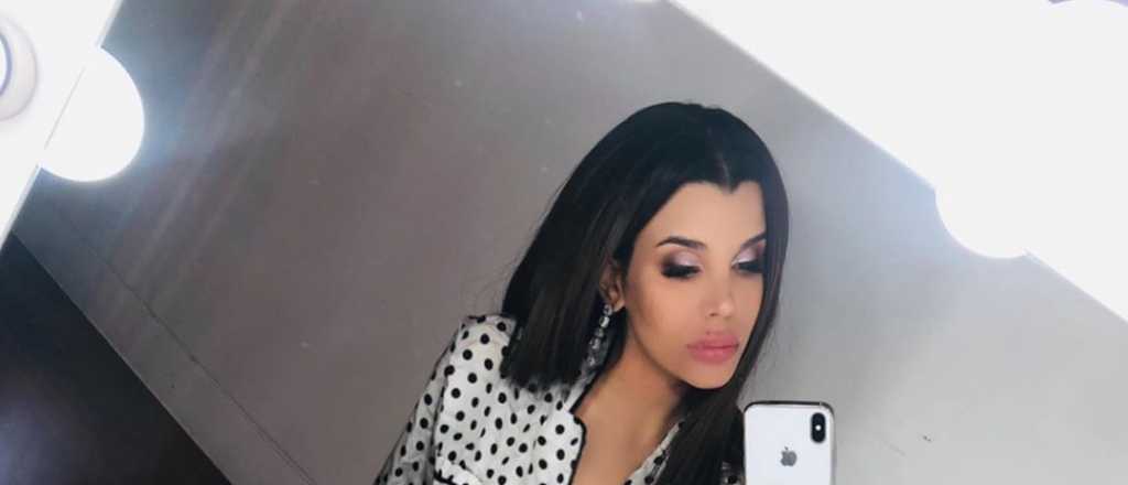 Charlotte Caniggia bailó en lencería negra