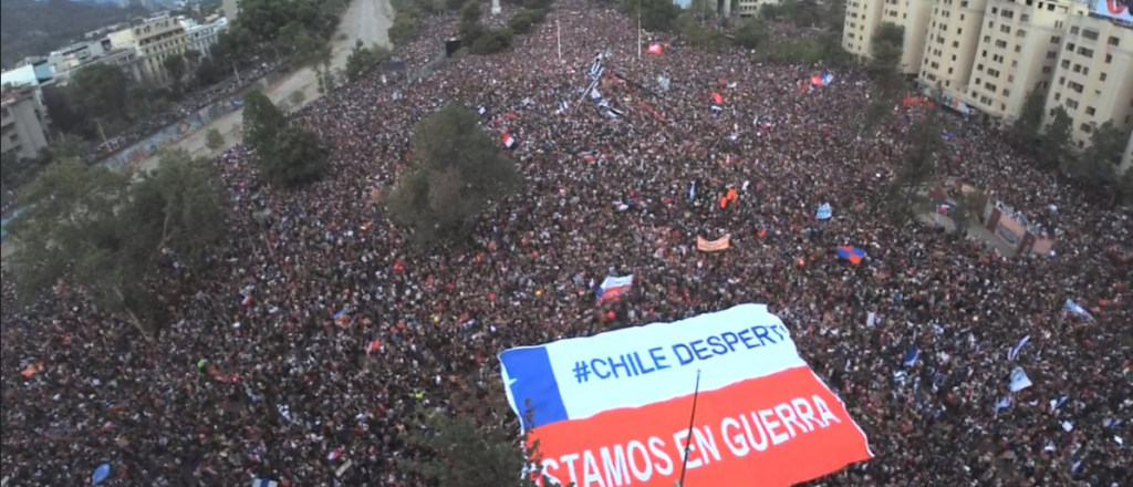 #LaMarchaMasGrandeDeChile: imágenes y videos impresionantes