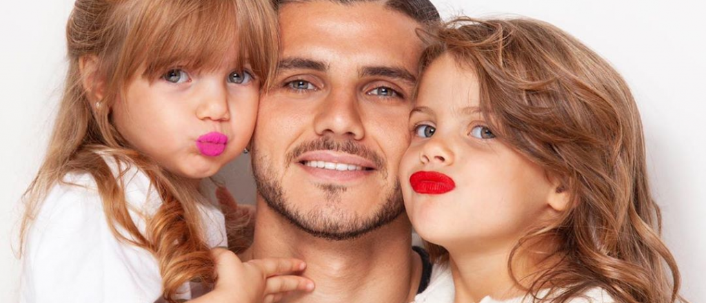 Mauro Icardi se hizo enormes tatuajes dedicados a sus hijas