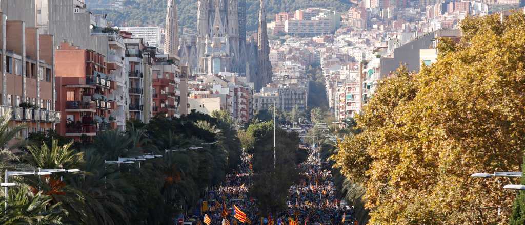 Represión y heridos en Barcelona