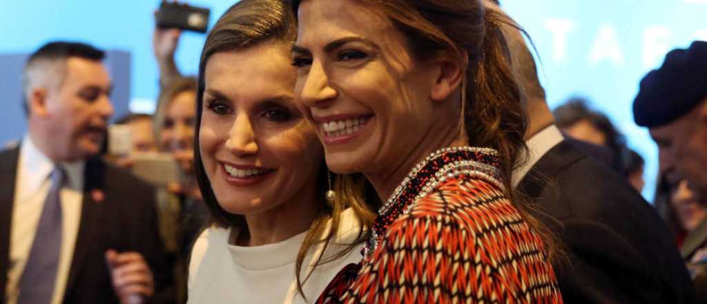 La reina Letizia de luto: asegura que Juliana Awada era su favorita