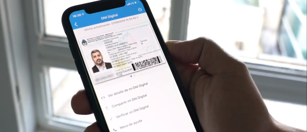 El Gobierno oficializó el DNI digital para celulares