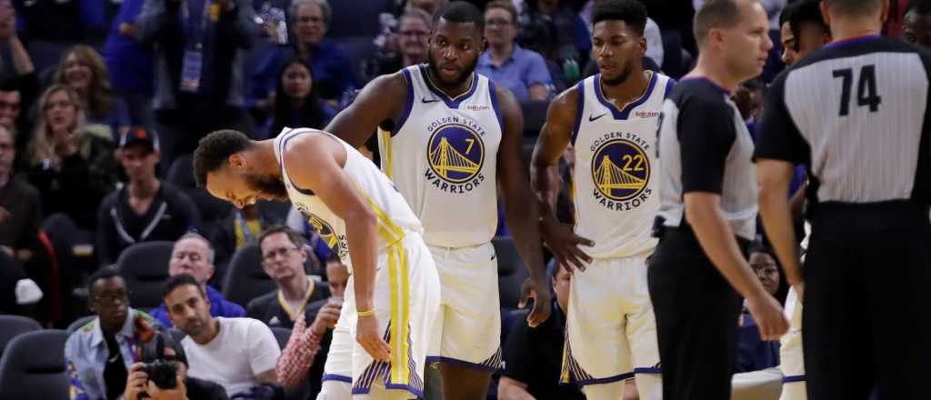 Videos: así fue la fractura de Stephen Curry, estrella de la NBA