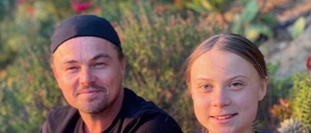 "Es una líder de nuestro tiempo": la foto de Leo Di Caprio junto a Greta 