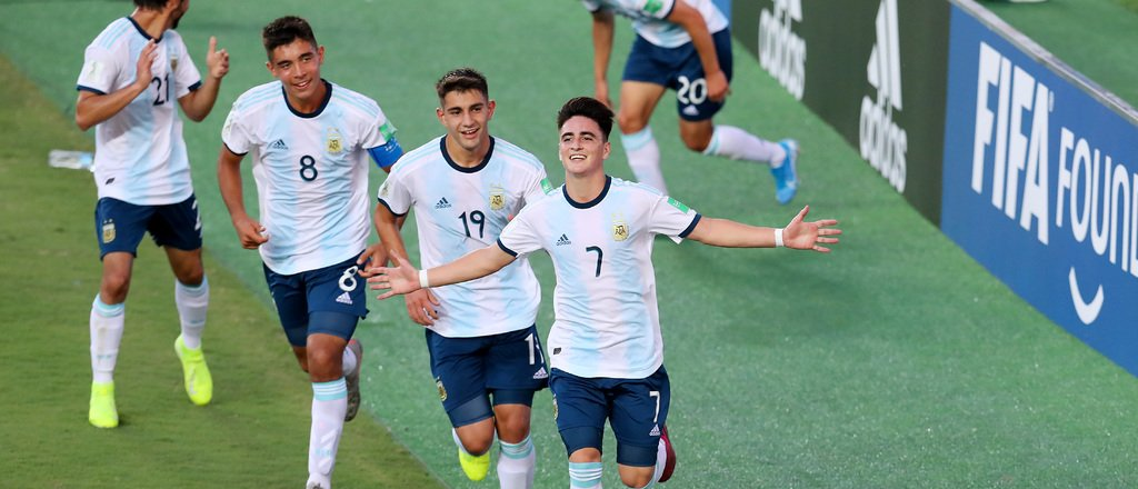 La Selección Sub 17 venció a Tayikistán y clasificó a Octavos de final