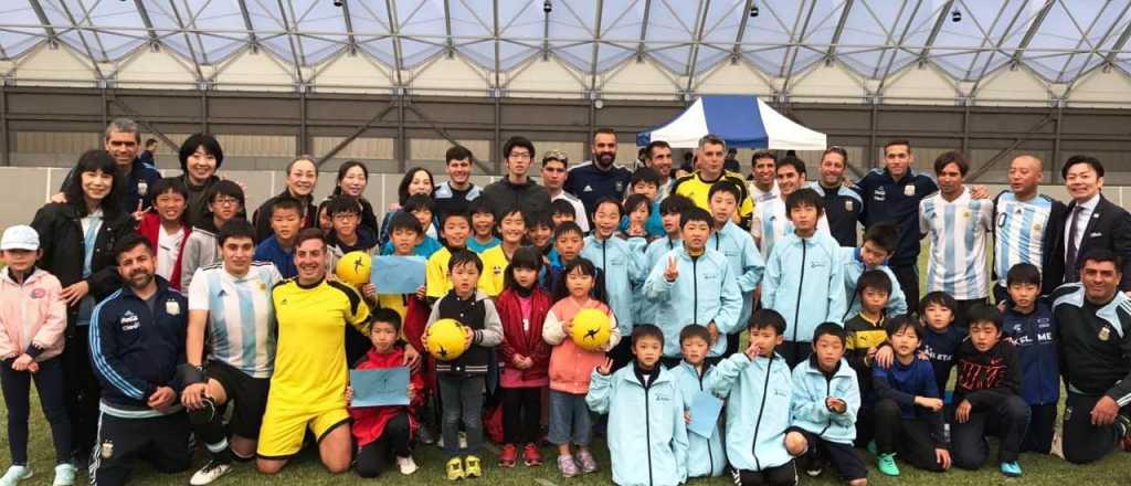 Con el mendocino Federico Accardi, Los Murciélagos le ganaron a Japón