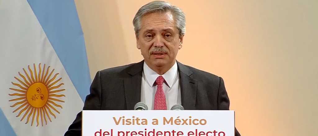 Desde México, Alberto F. dijo no saber cuántos dólares hay en el Central