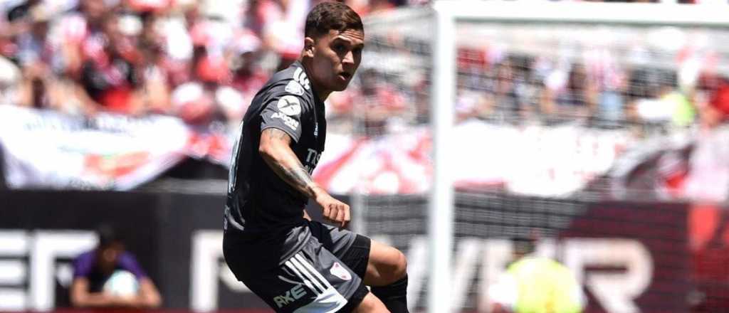 Quintero se lesionó y no jugará la final de River en Mendoza