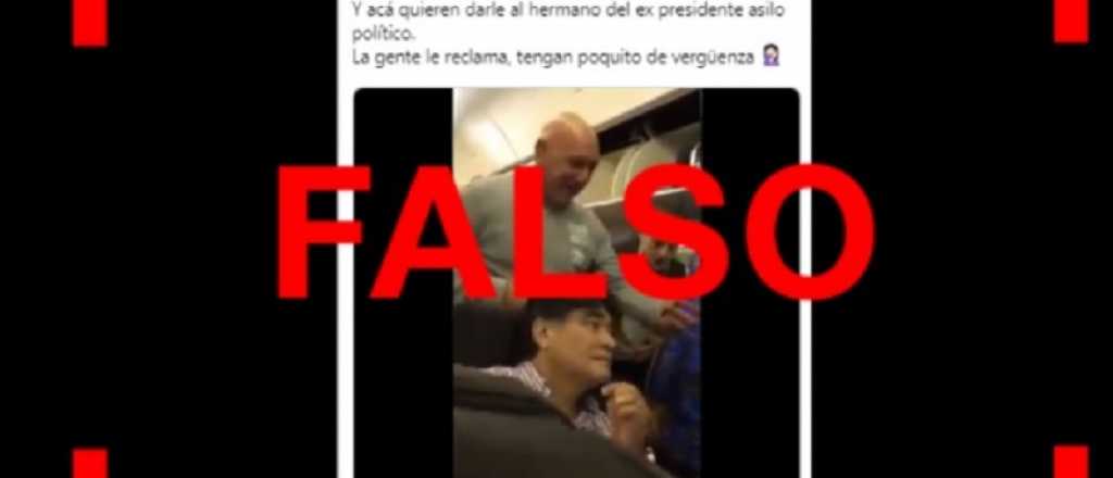 Es falso que el hermano de Evo Morales haya sido escrachado en un vuelo de Buenos Aires a Miami