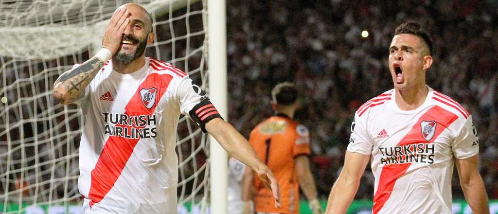 El repudiable gesto de Pinola, jugador de River, con los hinchas de Newell´s