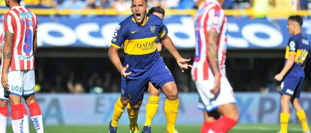 Boca jugó muy bien, ganó y es el único líder de la Superliga