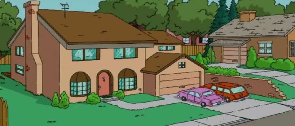 Google maps encontró la casa de Los Simpsons: mirá cómo es