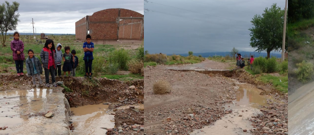 Así viven en El Carrizal de Abajo cada vez que llueve