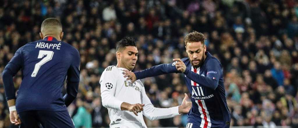 El PSG se despertó y empató con el Real Madrid