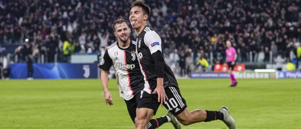 La Juventus ganó con un golazo de Dybala y se quedó con su grupo