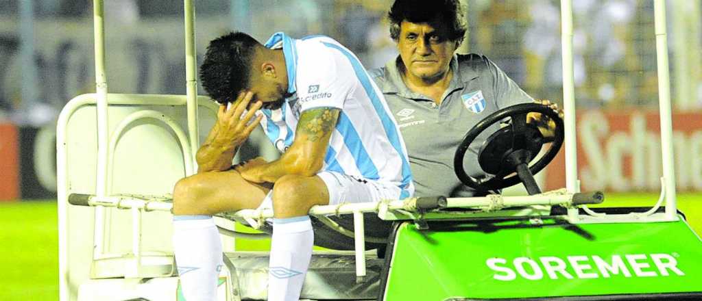 Un jugador de la Superliga fue operado y casi pierde su pierna