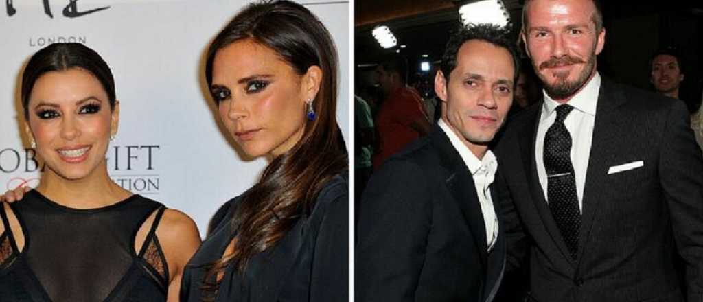 Marc Anthony y Eva Longoria, padrinos de bautismo de los Beckham