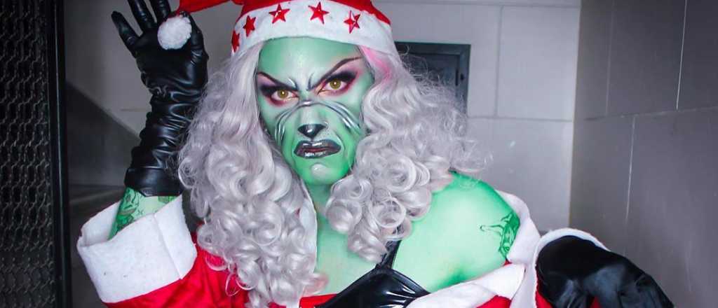 El hijo del presidente, vestido de "Grinch", dijo por qué odia la Navidad