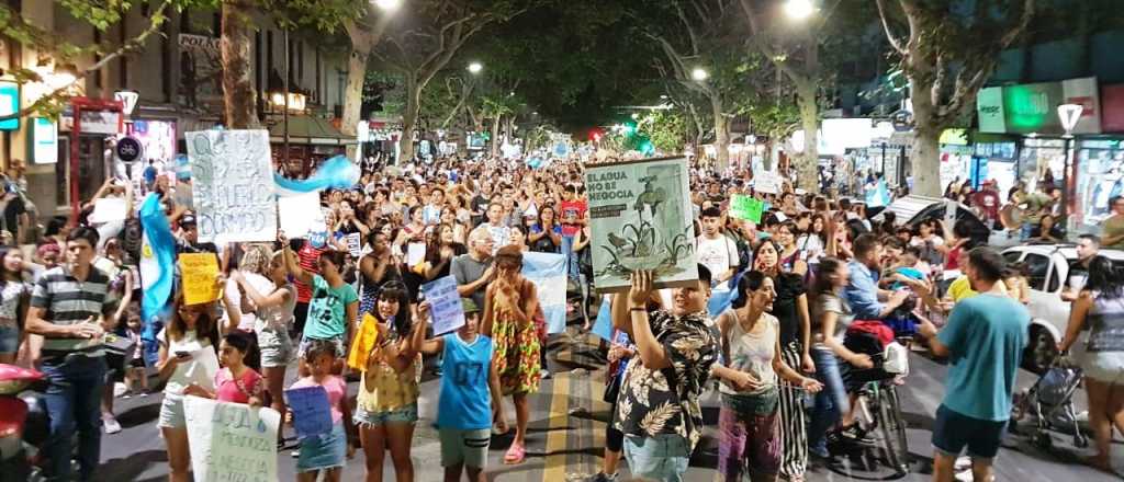 Masiva marcha en el centro contra la reforma de la 7722