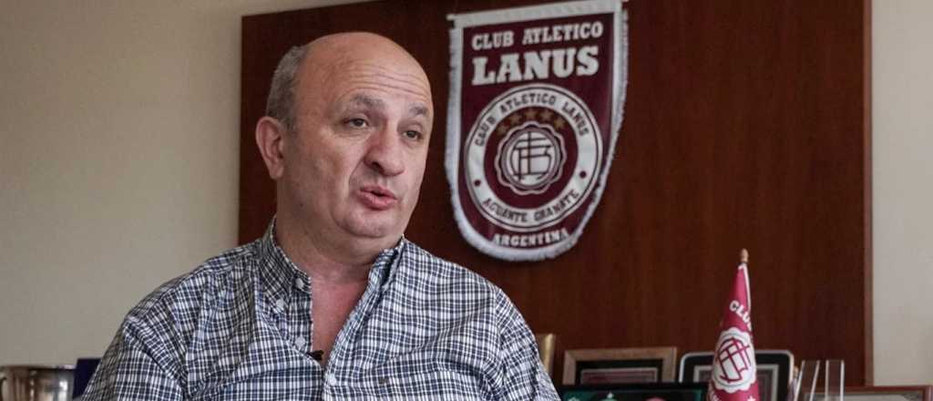 El presidente de Lanús "mató" a River: "Esas actitudes no llevan a nada"
