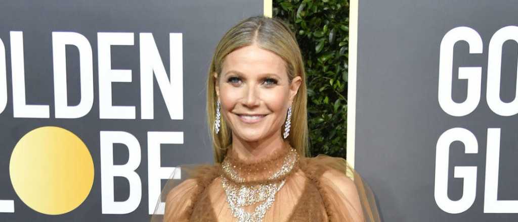 Gwyneth Paltrow mostró su esbelta figura en los Golden Globes