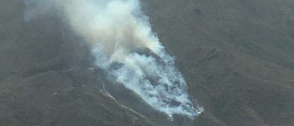 Apagaron a tiempo un incendio intencional en Tupungato