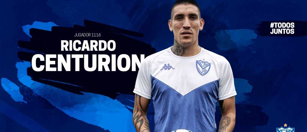 Centurión fue presentado oficialmente en Vélez