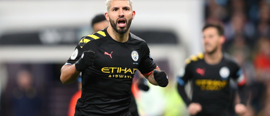 Día histórico para Agüero gracias a su hat-trick en la goleada del City