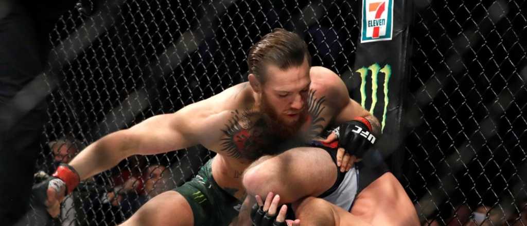 Video: McGregor volvió a la MMA y noqueó a su rival en 40 segundos