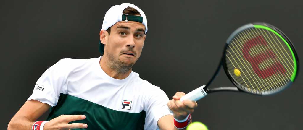 Guido Pella debutó con un triunfo en el Abierto de Australia