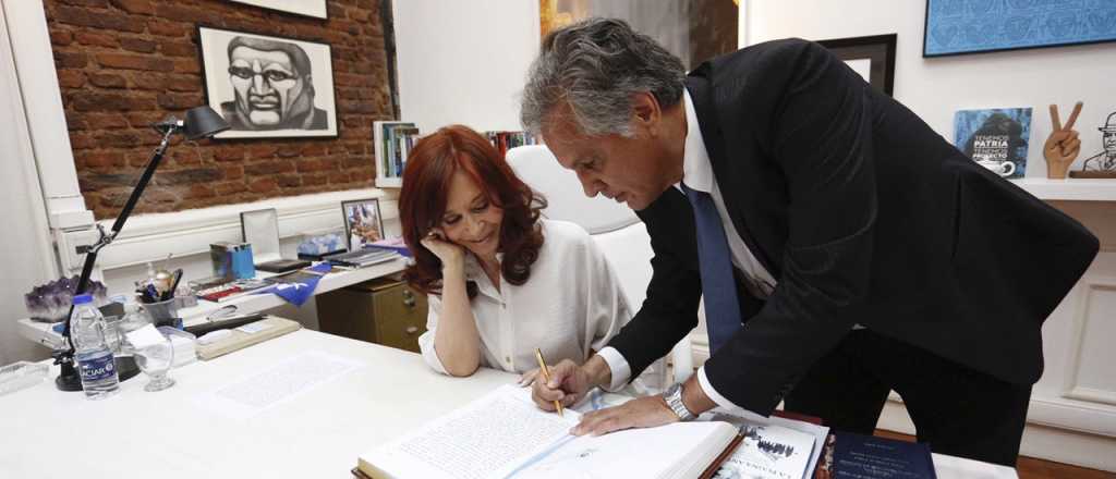 La felicidad de CFK al quedar a cargo de la Presidencia