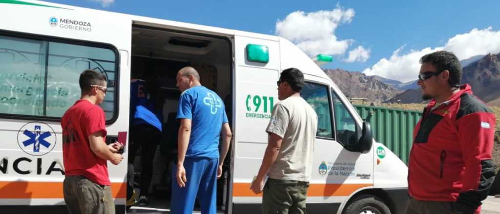 Volcó una grúa en Vallecitos y murió un hombre