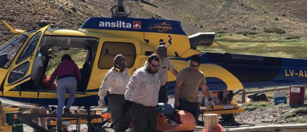 Murió en el Aconcagua una andinista rusa que sufrió un golpe en la cabeza