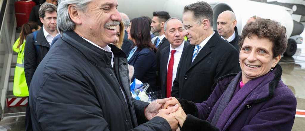 Alberto Fernández ya está en Israel