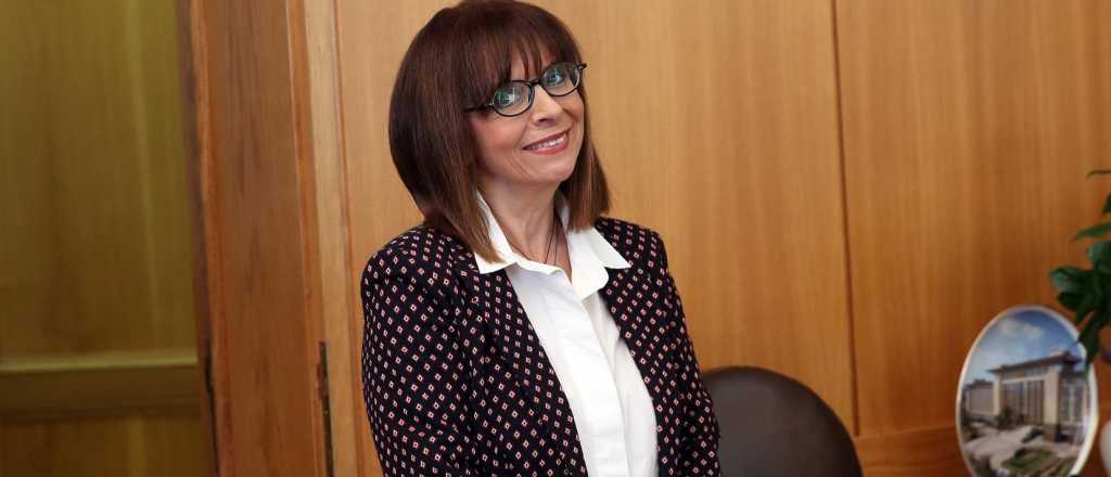 Katerina Sakellaropoulou, primera presidenta mujer de Grecia