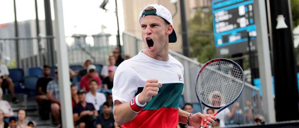 Schwartzman ganó y está en octavos de final en Australia