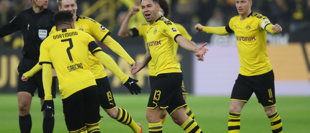 Golazo del Dortmund a los 51 segundos sin que el rival toque la pelota