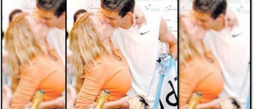 Jujuy Jiménez, en shock por el beso entre Pata Villanueva y Del Potro