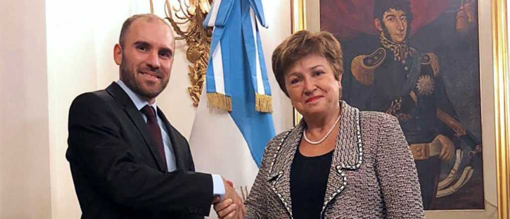 Guzmán se reunió con la directora del FMI por primera vez