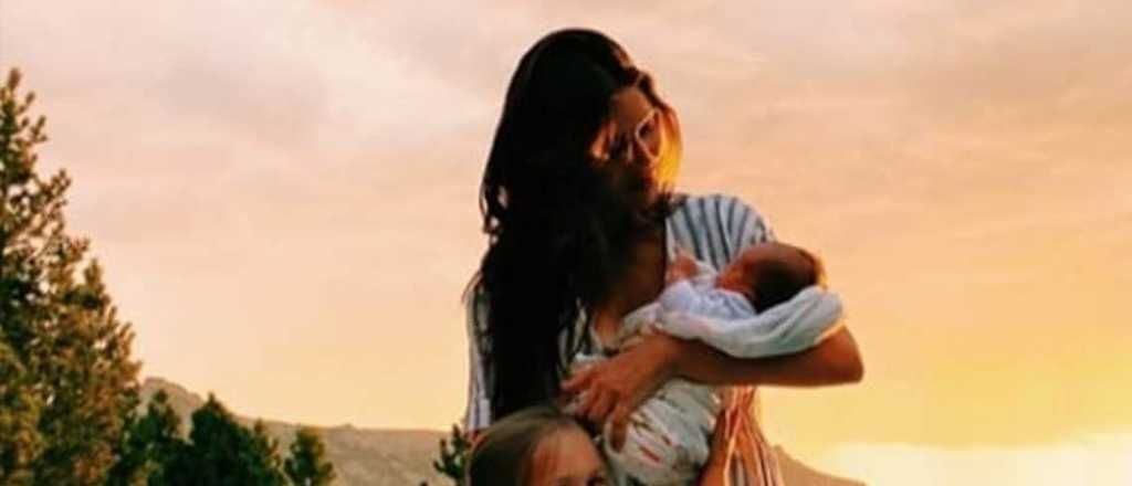 Zaira Nara publicó la primera foto de sus hijos juntos