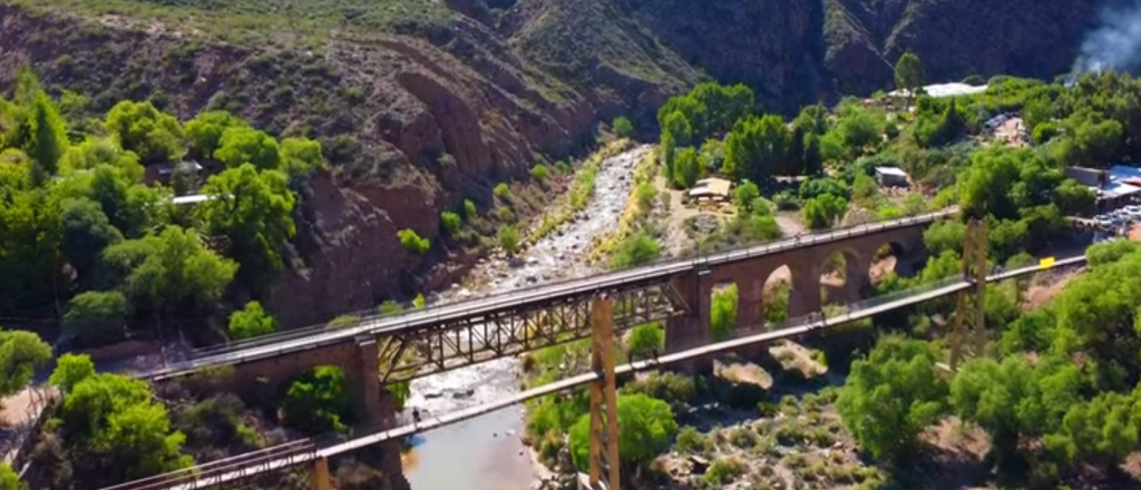 Desde un drone: Cacheuta como nunca antes la viste