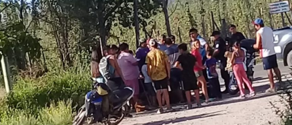 Encontraron una joven golpeada y atada a un árbol en Tupungato